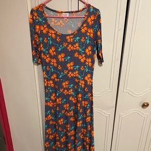 Large Ana dress LuLaRoe long